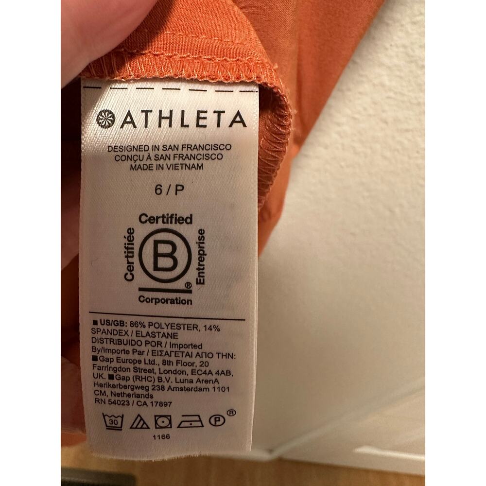 Athleta Brooklyn Short Romper Size 6P - Picture 6 of 6